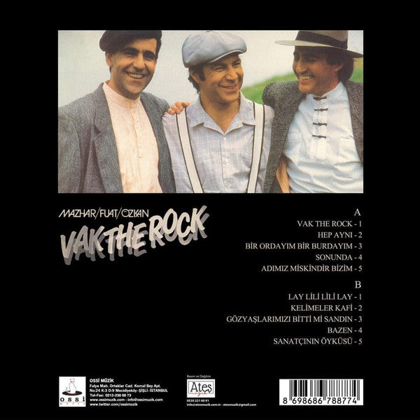MFÖ : Vak The Rock (LP, Album, RE, RM)