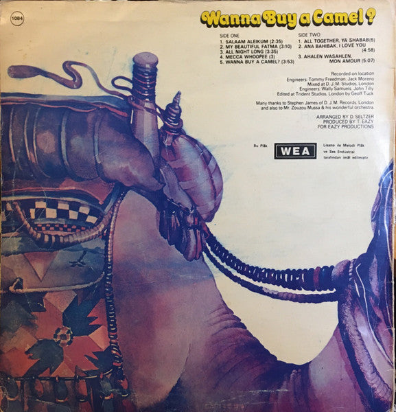 Abu Hafla Orchestra : Wanna Buy A Camel? (LP, Album)