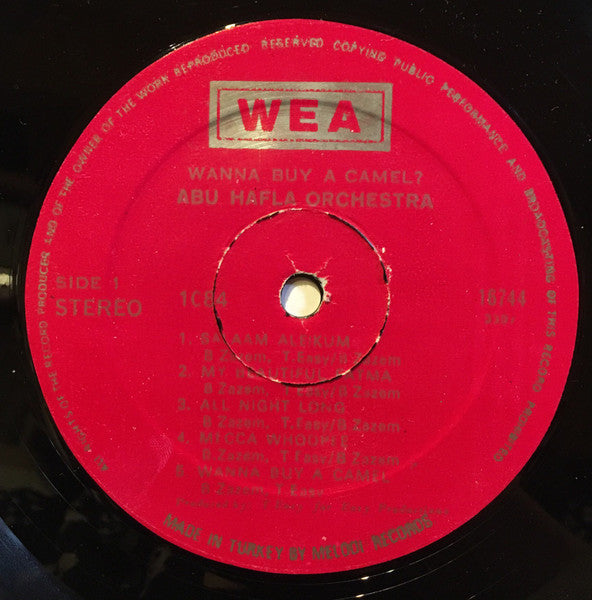 Abu Hafla Orchestra : Wanna Buy A Camel? (LP, Album)