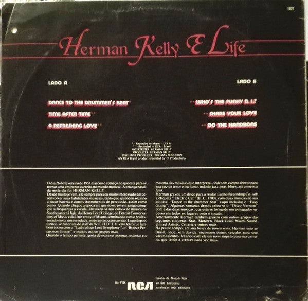 Herman Kelly & Life : Herman Kelly & Life (LP, Album)