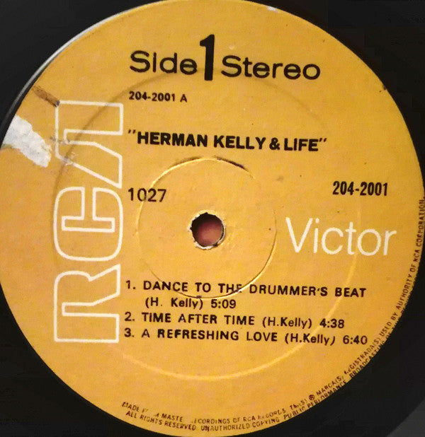 Herman Kelly & Life : Herman Kelly & Life (LP, Album)