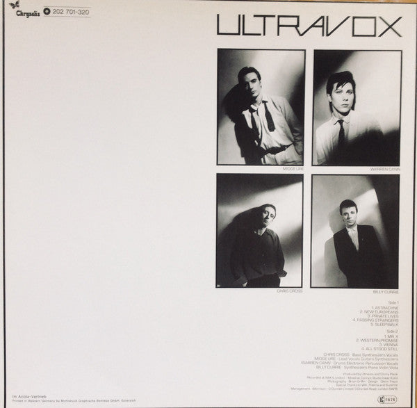 Ultravox : Vienna (LP, Album)