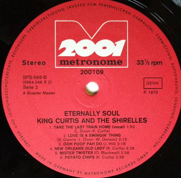 King Curtis And The Shirelles : Eternally, Soul (LP, Album, RE)
