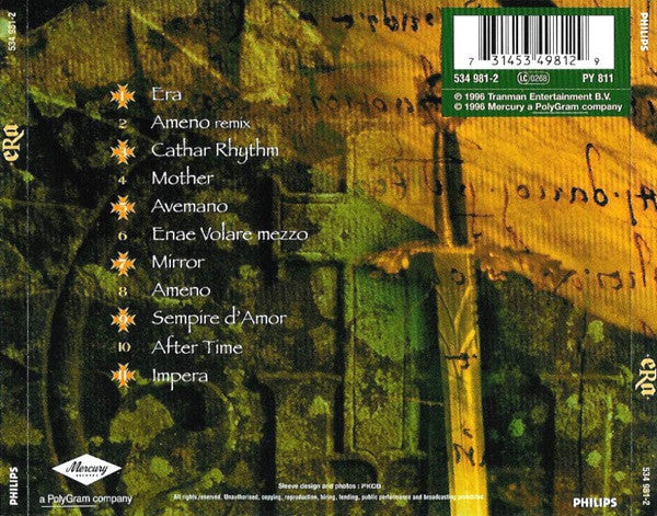 Era : Era (CD, Album)