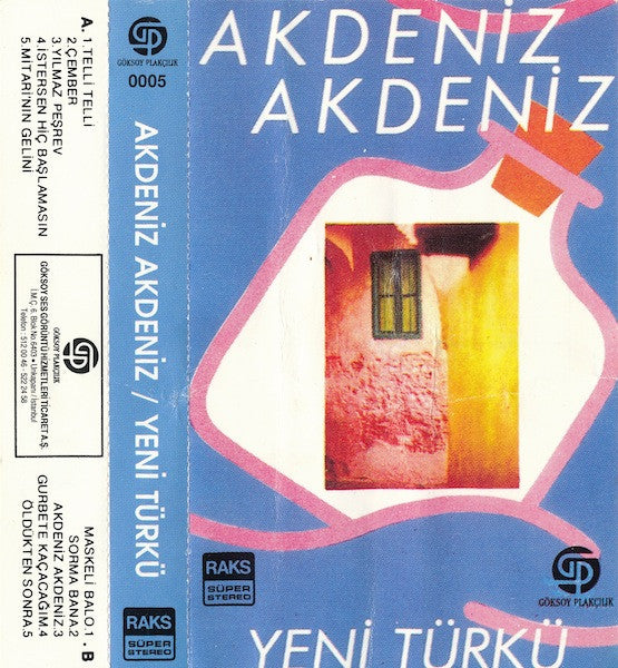 Yeni Türkü : Akdeniz Akdeniz (Cass, Album)