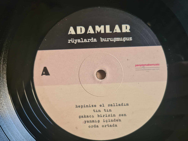 Adamlar : Rüyalarda Buruşmuşuz (LP, Album, RP, Gat)