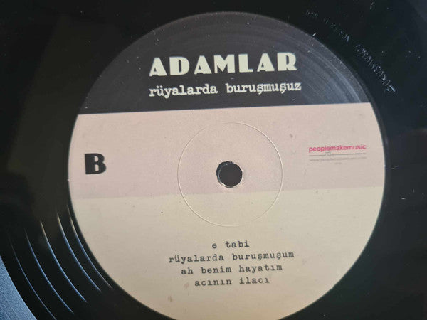 Adamlar : Rüyalarda Buruşmuşuz (LP, Album, RP, Gat)