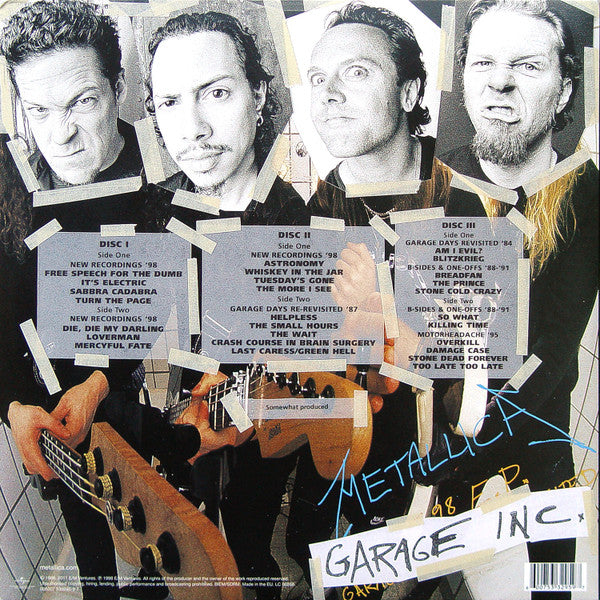 Metallica : Garage Inc. (3xLP, Comp, RE, 180)