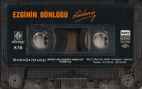 Ezginin Günlüğü : Ölüdeniz (Cass, Album)