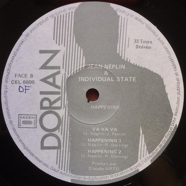 Jean Néplin & Individual State : Happening (LP, MiniAlbum)