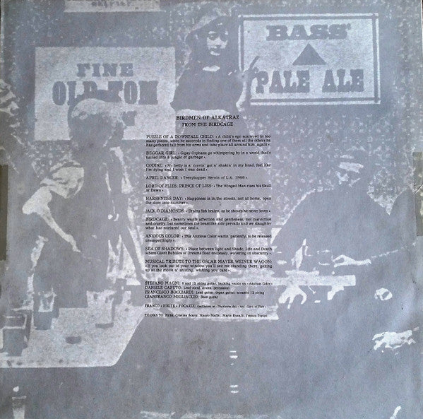 The Birdmen Of Alkatraz : From The Birdcage (LP, Album)