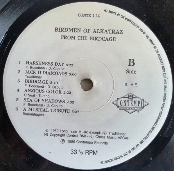 The Birdmen Of Alkatraz : From The Birdcage (LP, Album)