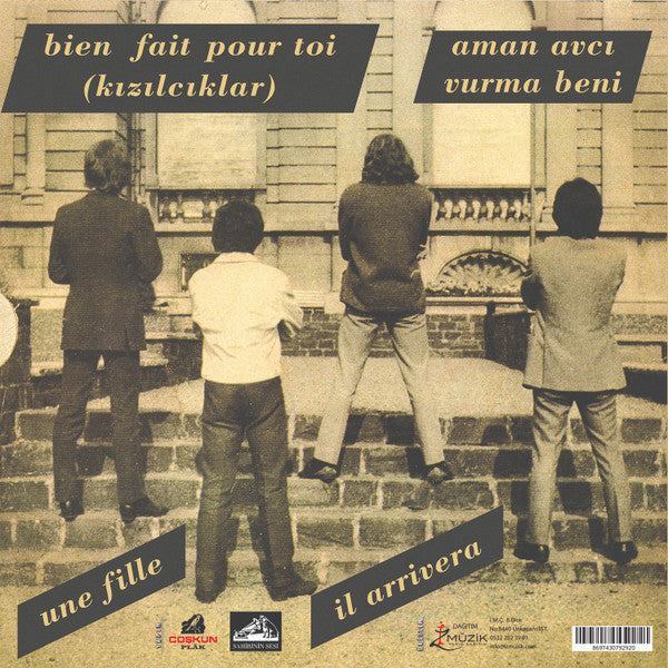 Barış Manço Ve Les Mistigris : Kızılcıklar Oldu Mu (12", EP, RE, Gat)