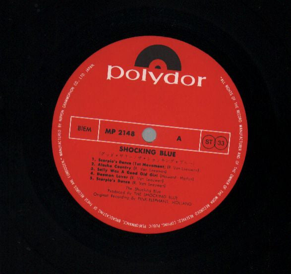 Shocking Blue : Scorpio's Dance (LP, Album, Gat)