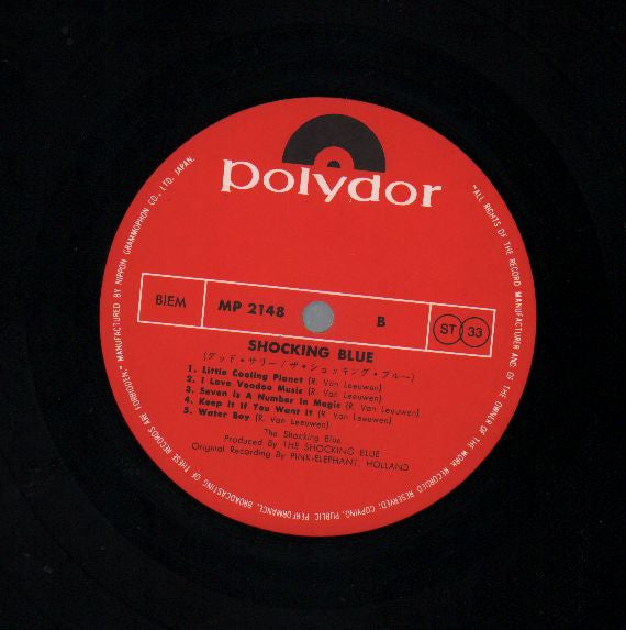 Shocking Blue : Scorpio's Dance (LP, Album, Gat)