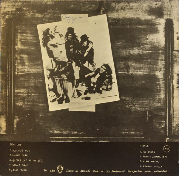 Alice Cooper : School's Out (LP, Album)