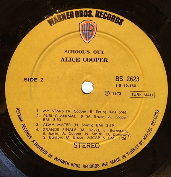 Alice Cooper : School's Out (LP, Album)