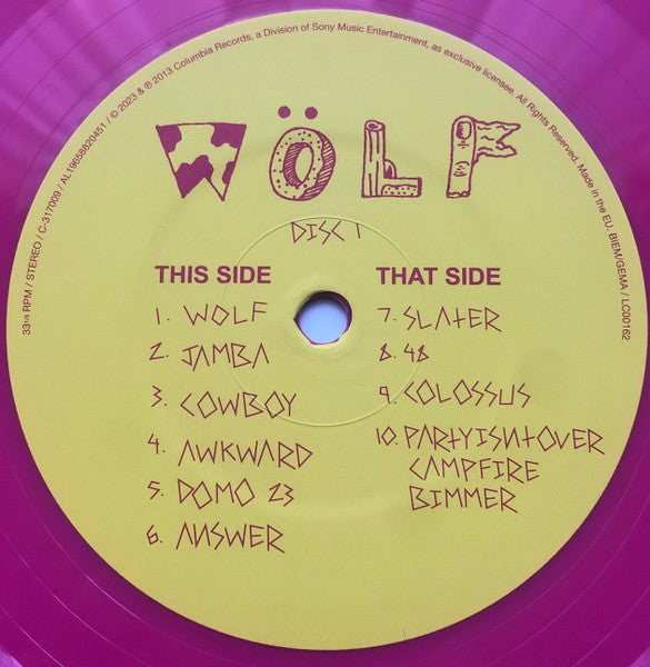 Tyler, The Creator : Wolf (2xLP, Album, RP, Pin)