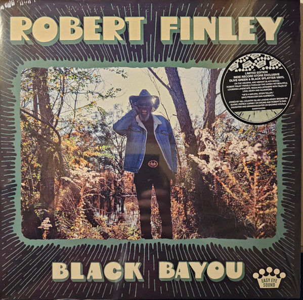 Robert Finley : Black Bayou (LP, Album, Ltd, Oli)