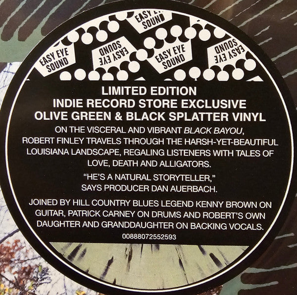 Robert Finley : Black Bayou (LP, Album, Ltd, Oli)