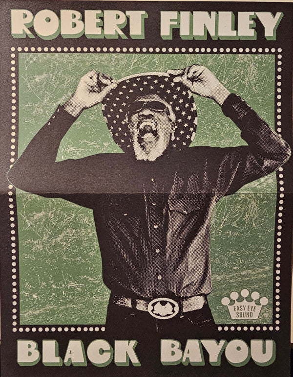 Robert Finley : Black Bayou (LP, Album, Ltd, Oli)