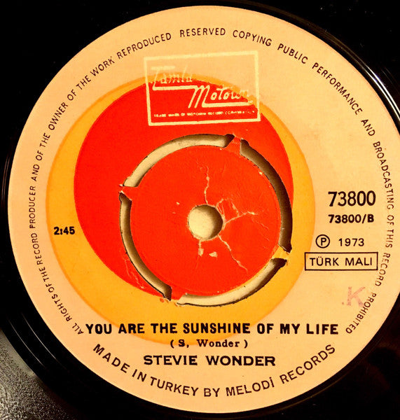Stevie Wonder : Superstition (7", Single)