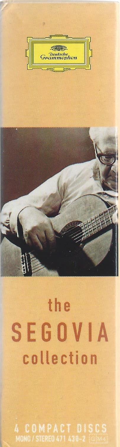 Andrés Segovia : The Segovia Collection (4xCD, Comp, Mono, RM + Box)