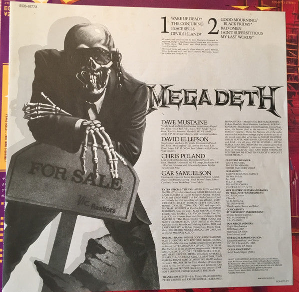 Megadeth : Peace Sells... But Who's Buying? (LP, Album)