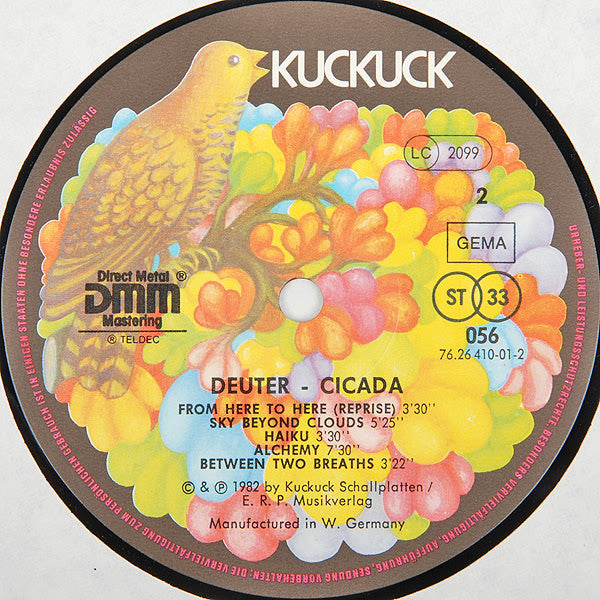Deuter : Cicada (LP, Album, ST3)