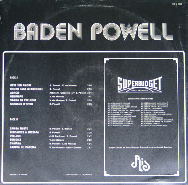 Baden Powell : Love Me With Guitars (LP, Album, RE)