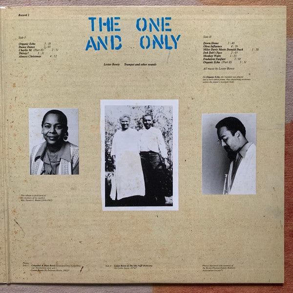 Lester Bowie : All The Magic! (2xLP, Album)