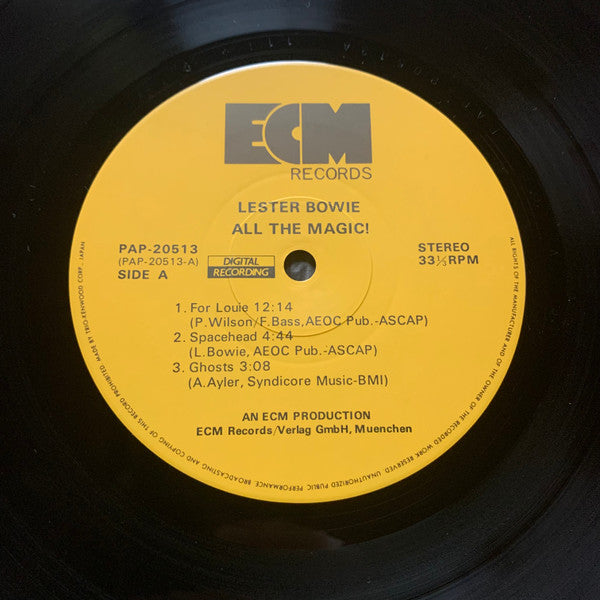 Lester Bowie : All The Magic! (2xLP, Album)