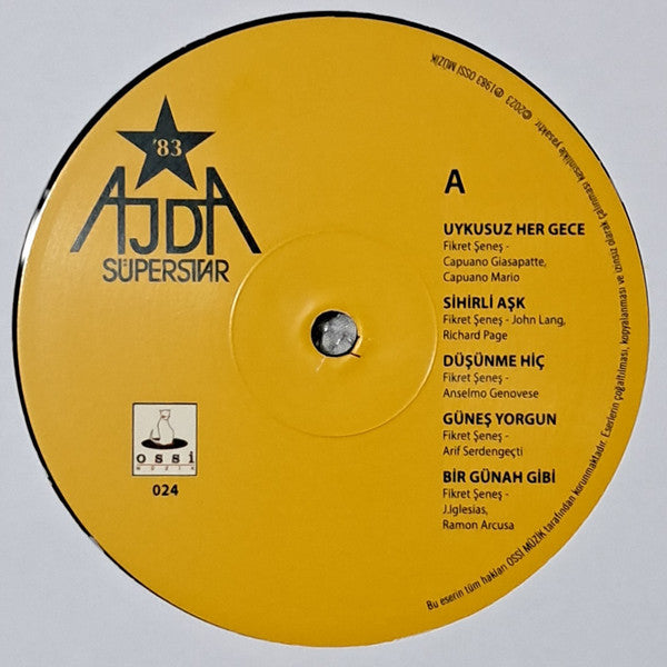 Ajda Pekkan : Süperstar '83 (LP, Album, RE, RM)