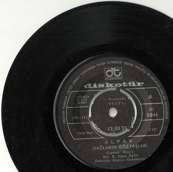 Alpay : Dağların Gözyaşları / Ağa Düşen Kadın (7", Single)