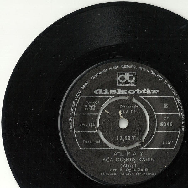 Alpay : Dağların Gözyaşları / Ağa Düşen Kadın (7", Single)