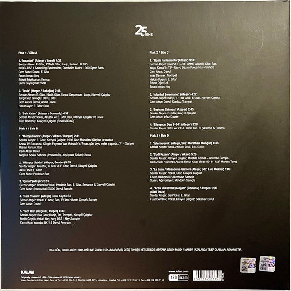 Serdar Ateşer : Avdet Seyri (2xLP, Album, RE)