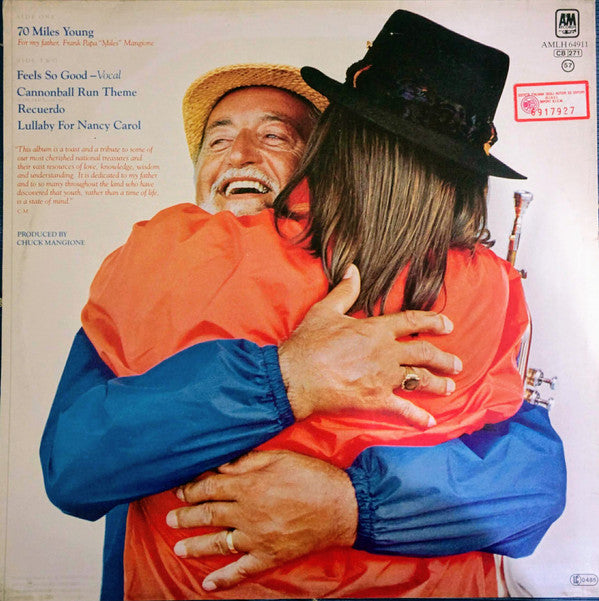 Chuck Mangione : 70 Miles Young (LP, Album)