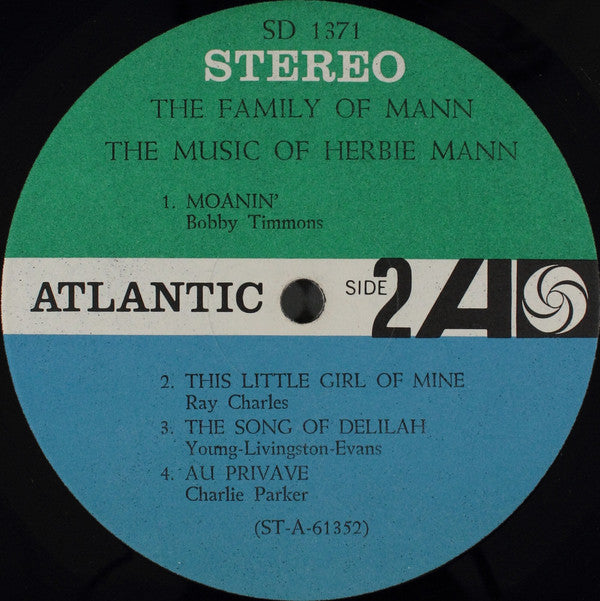 The Family Of Mann : The Music Of Herbie Mann (LP, Album)
