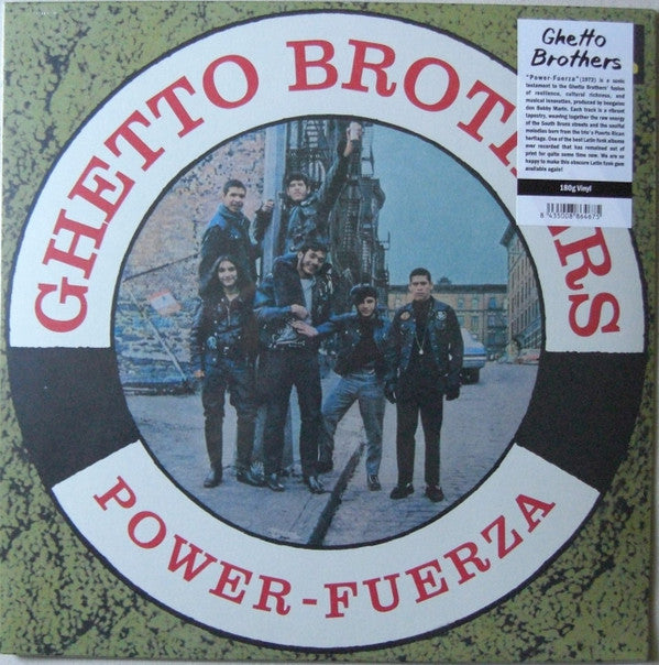 The Ghetto Brothers : Power-Fuerza (LP, Album, RE, 180)