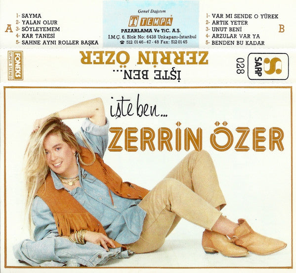 Zerrin Özer : İşte Ben... (Cass, Album)