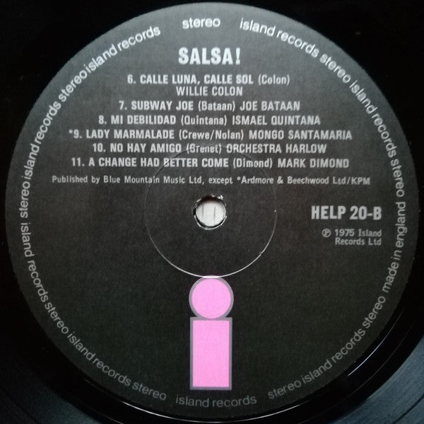 Various : Salsa! (LP, Comp)