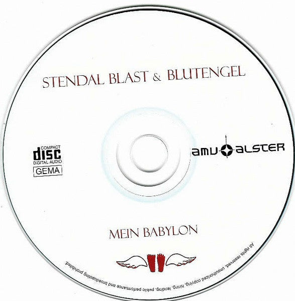 Stendal Blast & Blutengel : Mein Babylon (CD, Maxi, Ltd)