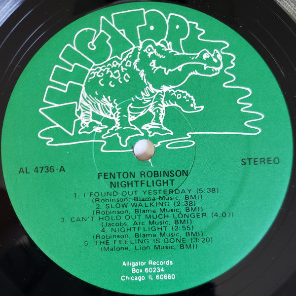 Fenton Robinson : Nightflight (LP, Album)