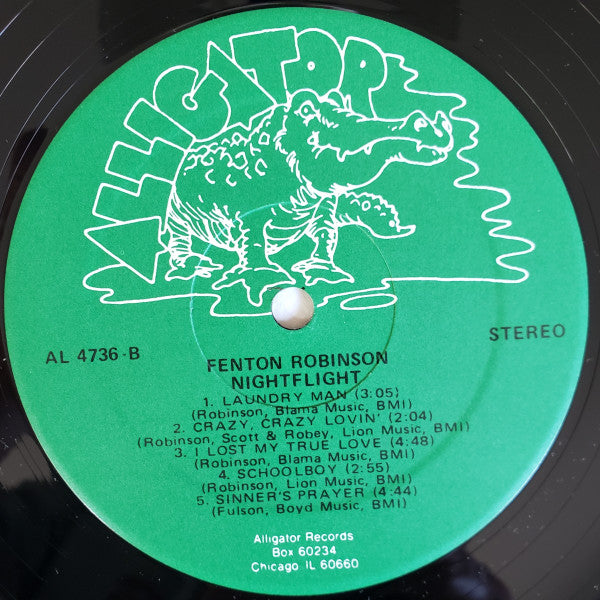 Fenton Robinson : Nightflight (LP, Album)