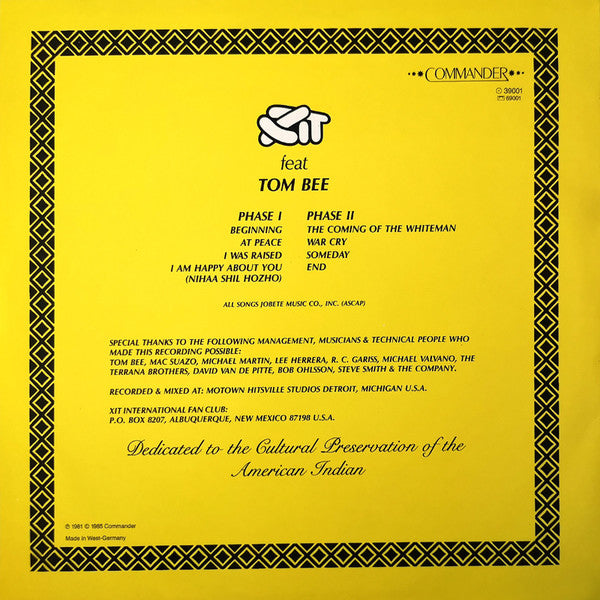 XIT (4) : Plight Of The Redman (LP, Album, RE)