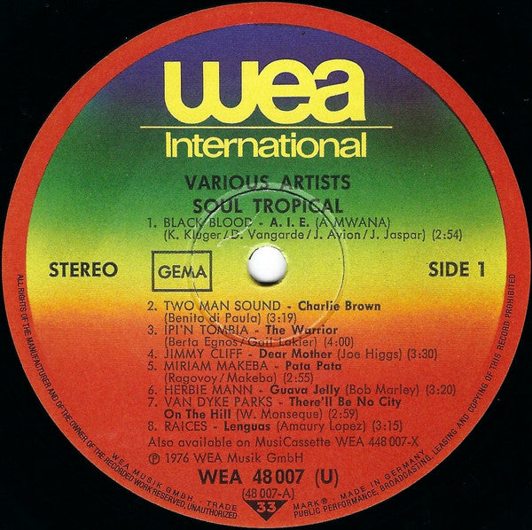 Various : Soul Tropical (LP, Comp)