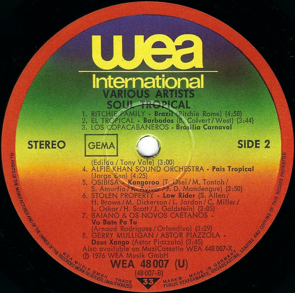 Various : Soul Tropical (LP, Comp)