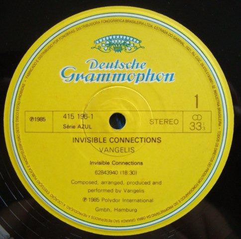 Vangelis : Invisible Connections (LP, Album)
