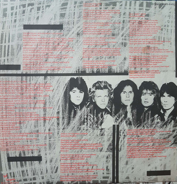 The Michael Schenker Group : MSG (LP, Album, Ltd)