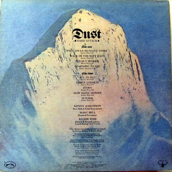 Dust (12) : Hard Attack (LP, Album, Gat)